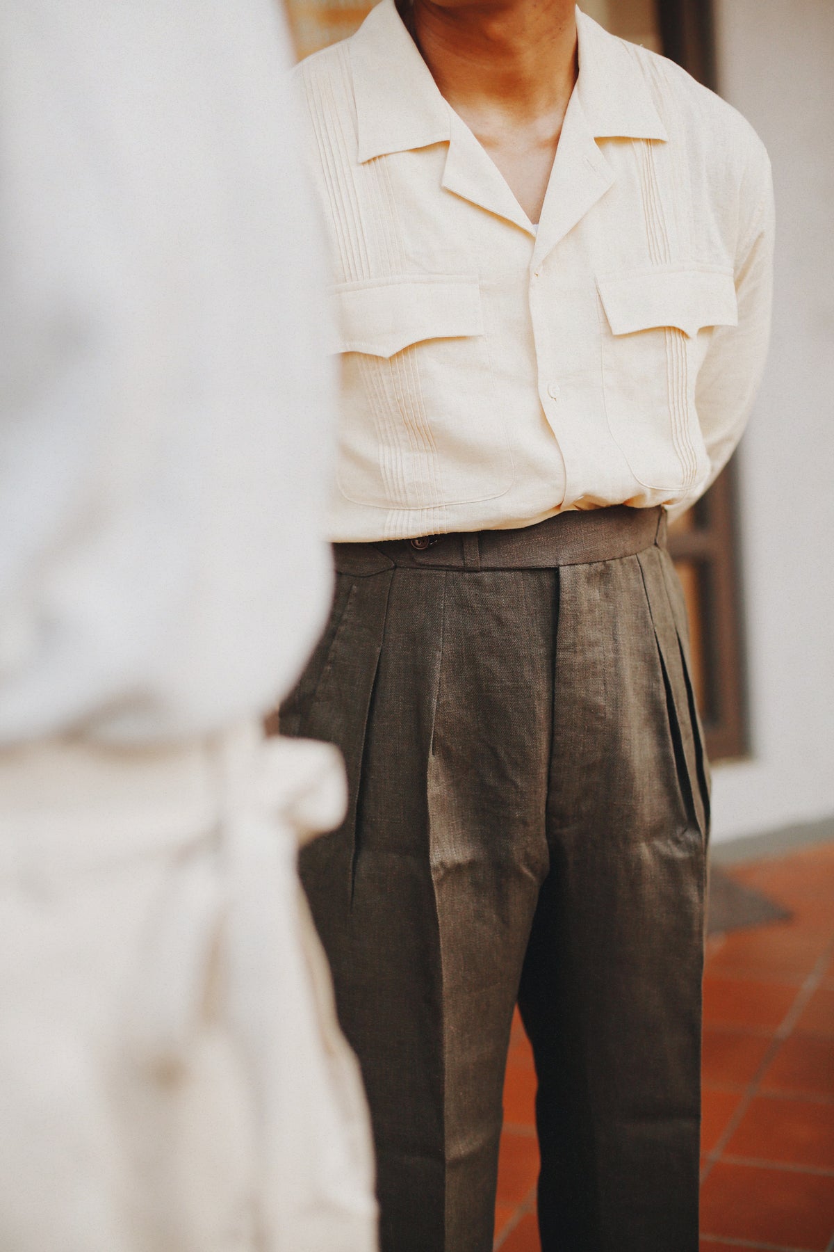 Leon Trousers - Cocoa Hemp
