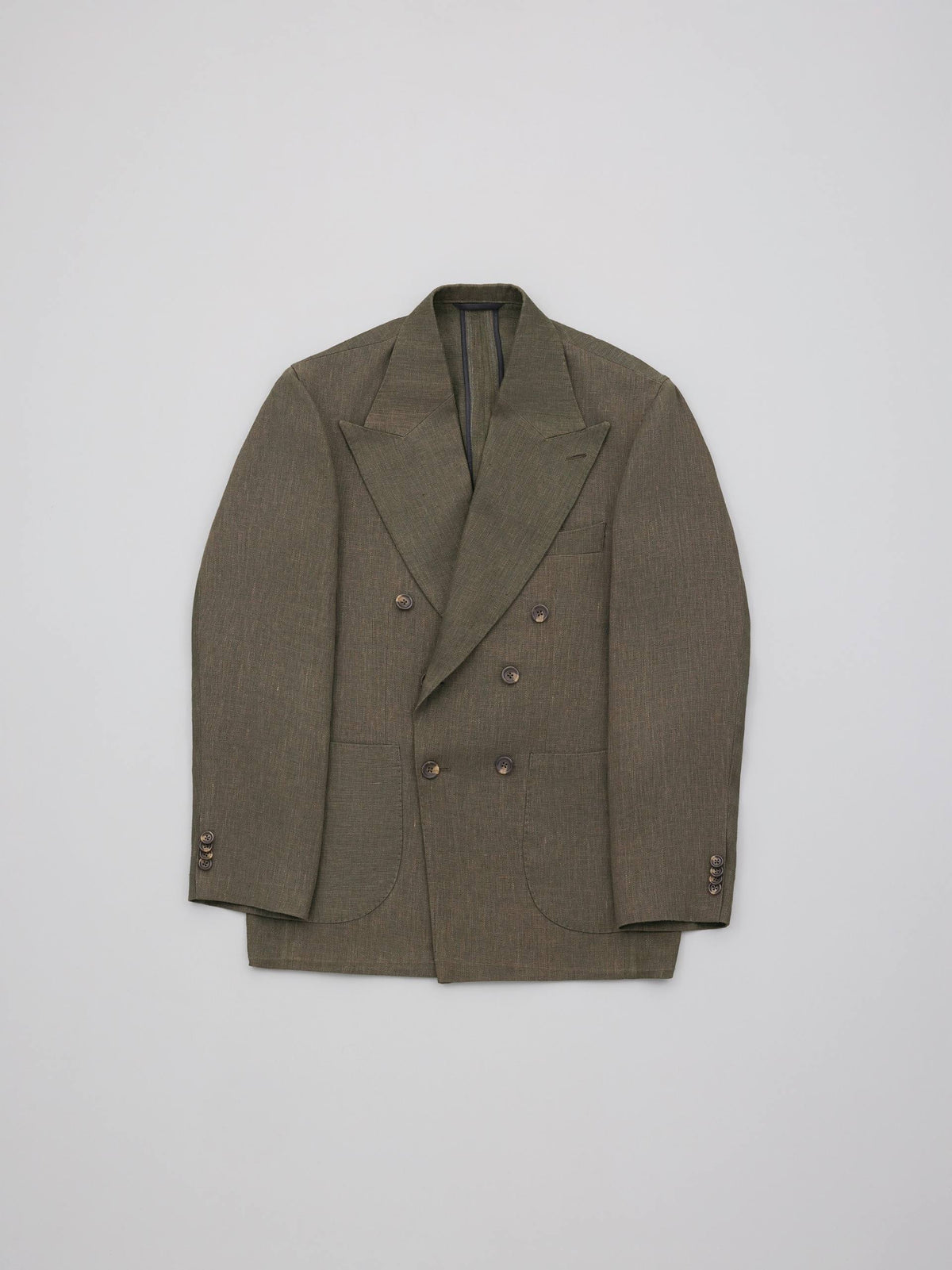 Double-Breasted - Cocoa Hemp Twill