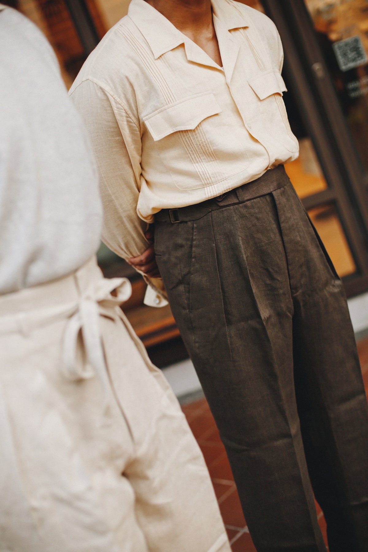 Leon Trousers - Cocoa Hemp