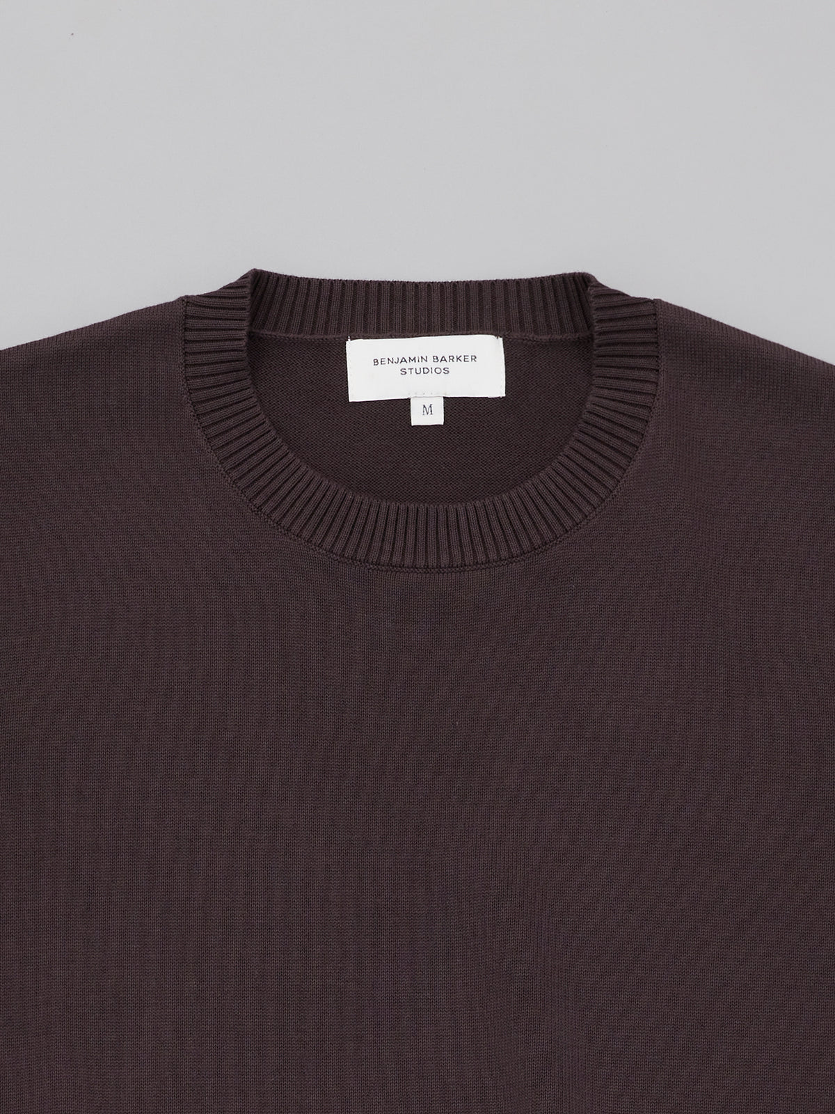 Classic Knitted Crew - Chocolate