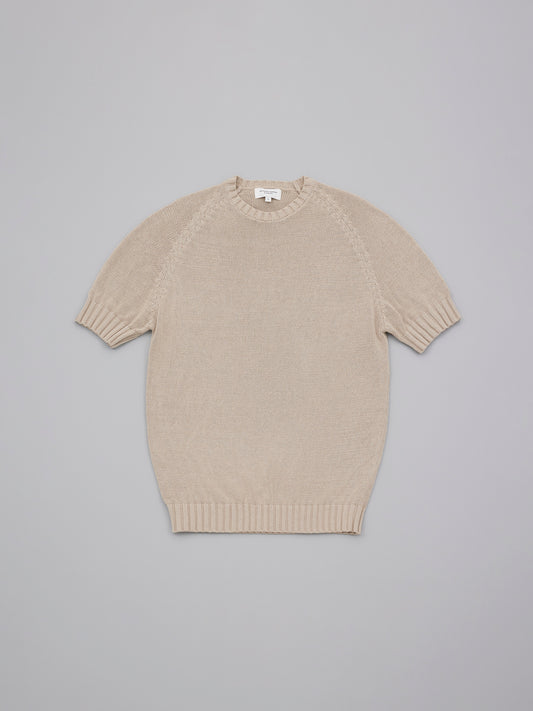 Massif Crew Tee - Biscuit