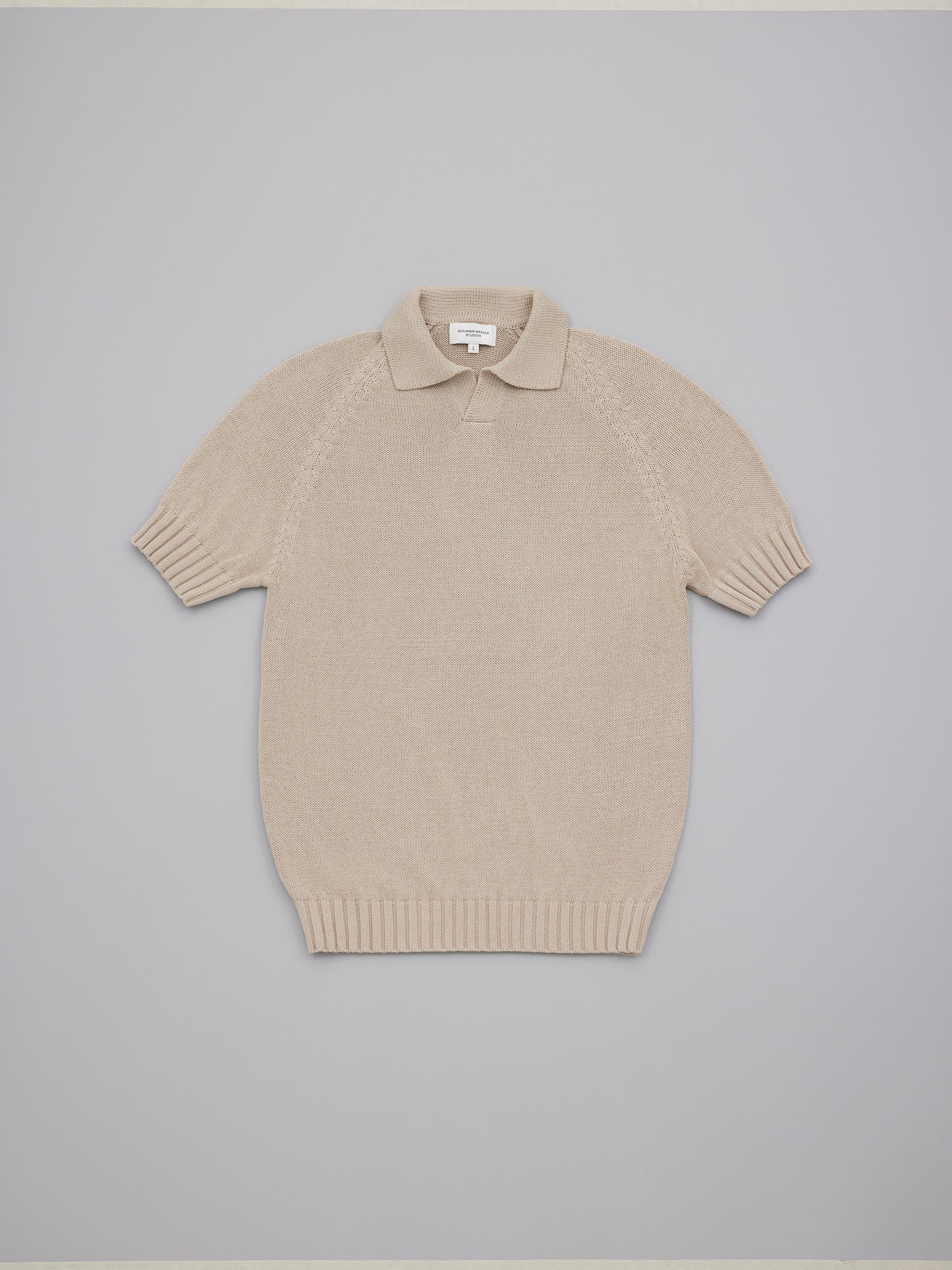Massif Polo Tee - Biscuit