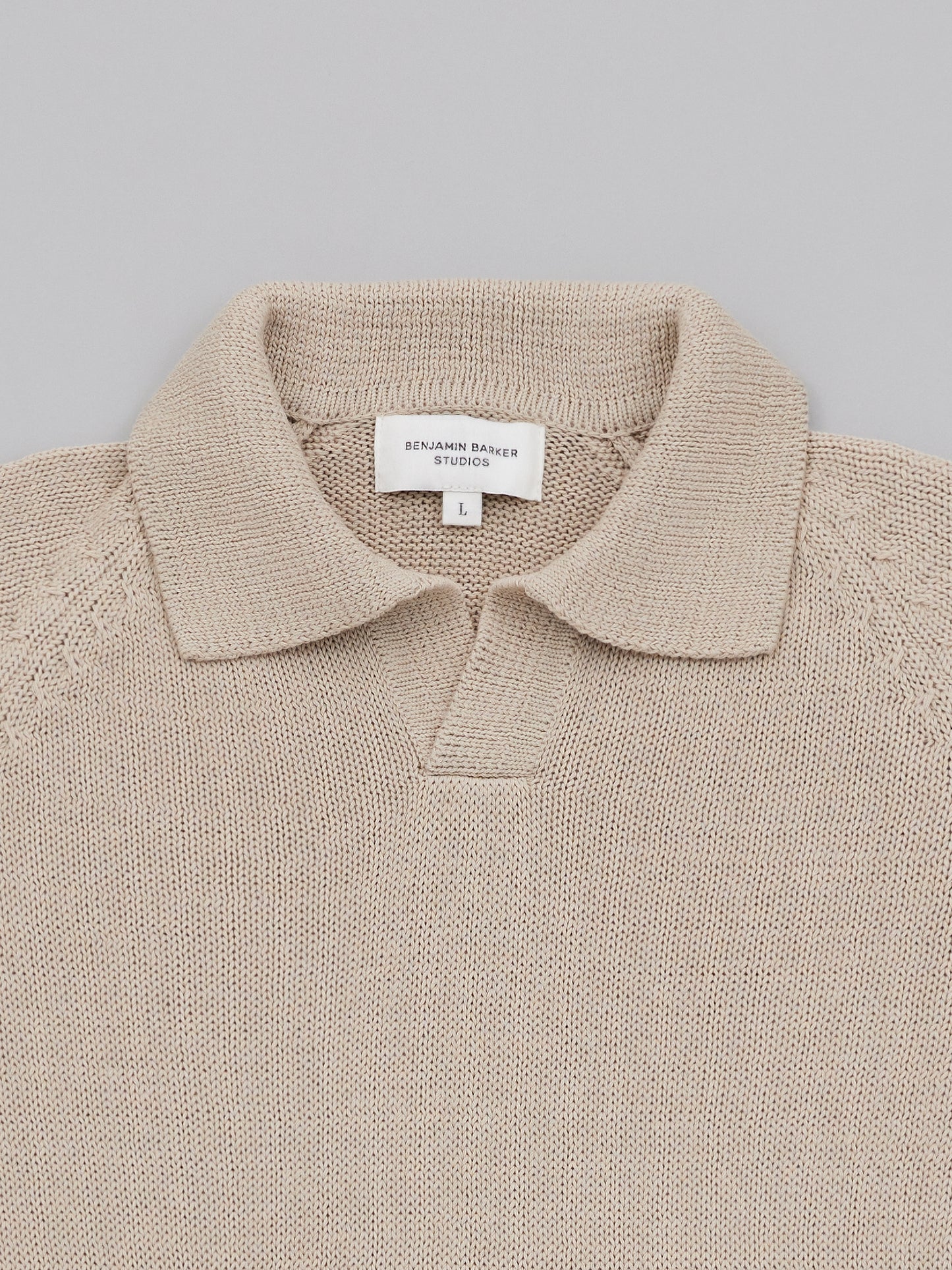 Massif Polo Tee - Biscuit