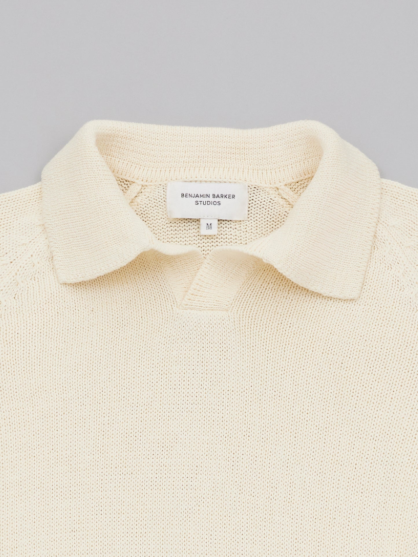 Massif Polo Tee - Ecru