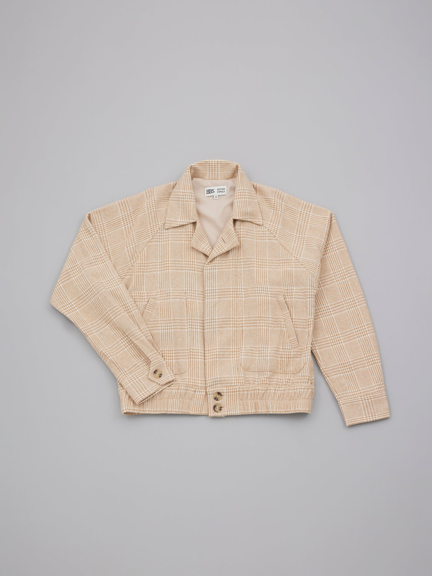 Flight Jacket - Glen-Check Wool