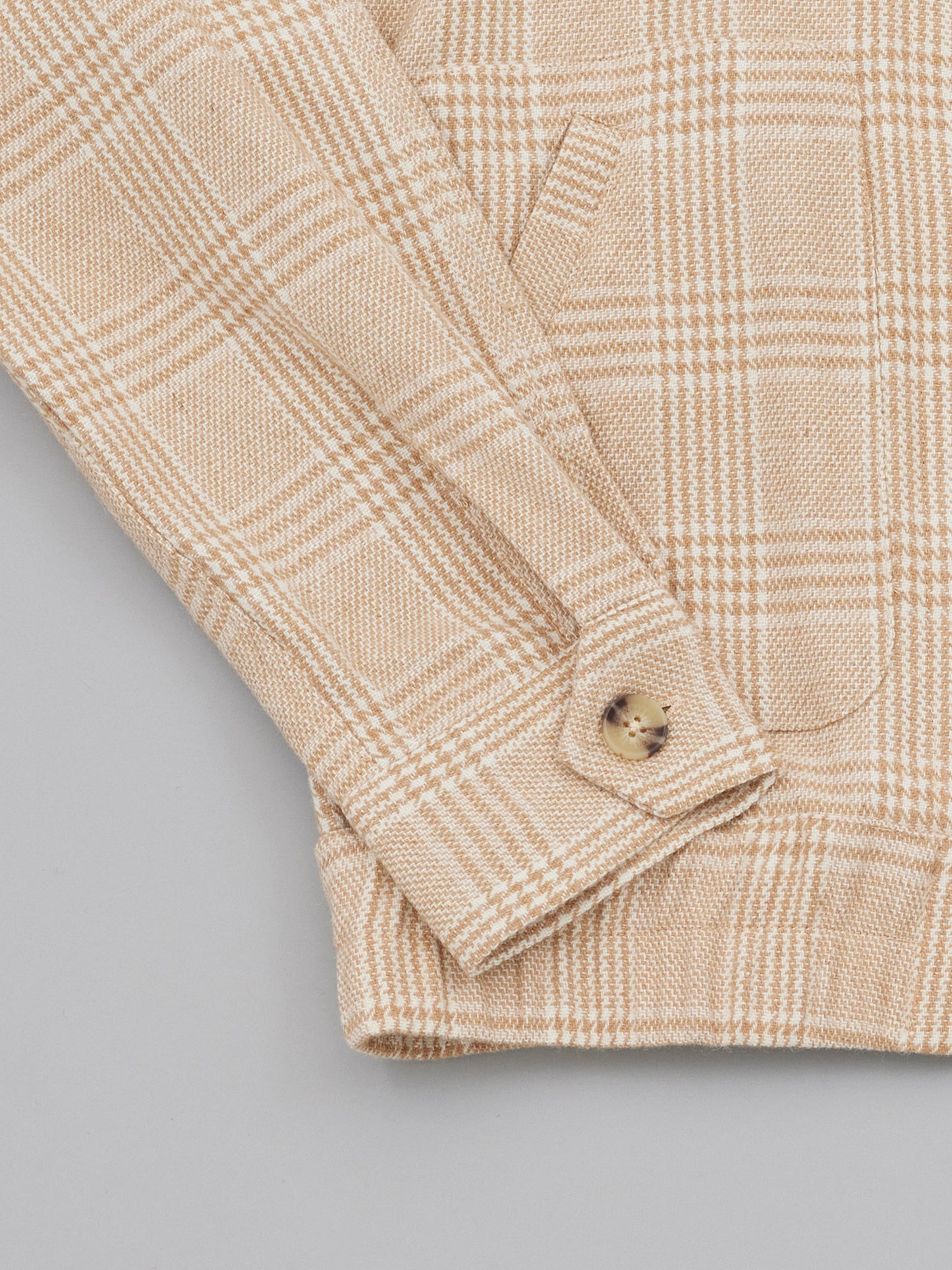 Flight Jacket - Glen-Check Wool