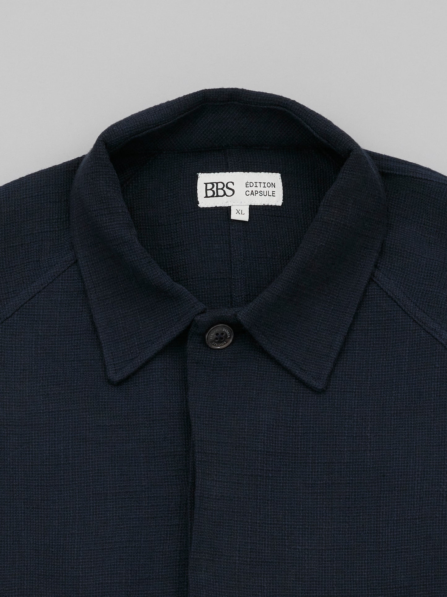 Painter Jacket - Navy Tatami Linen