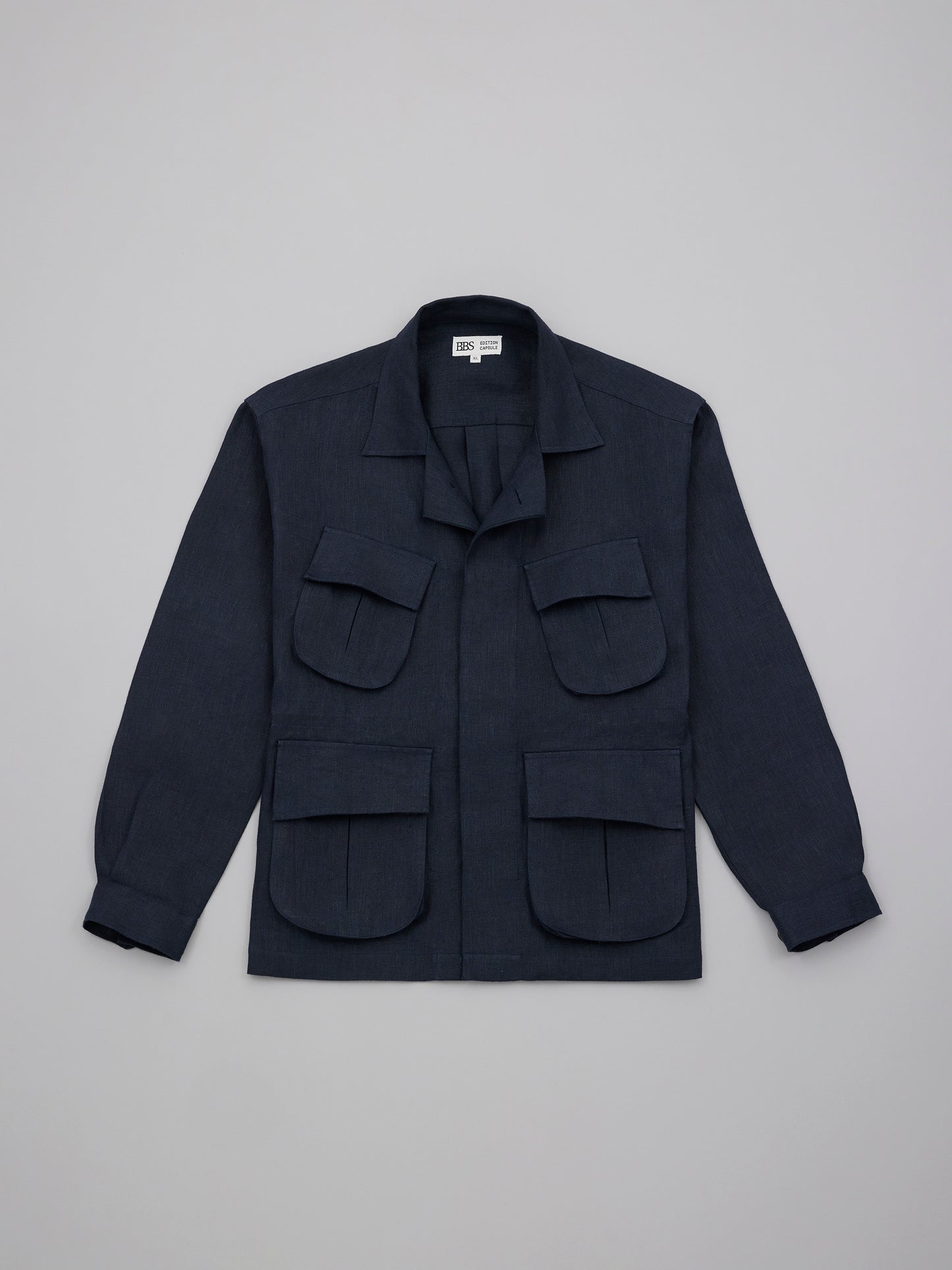 Jungle Jacket - Navy Hemp
