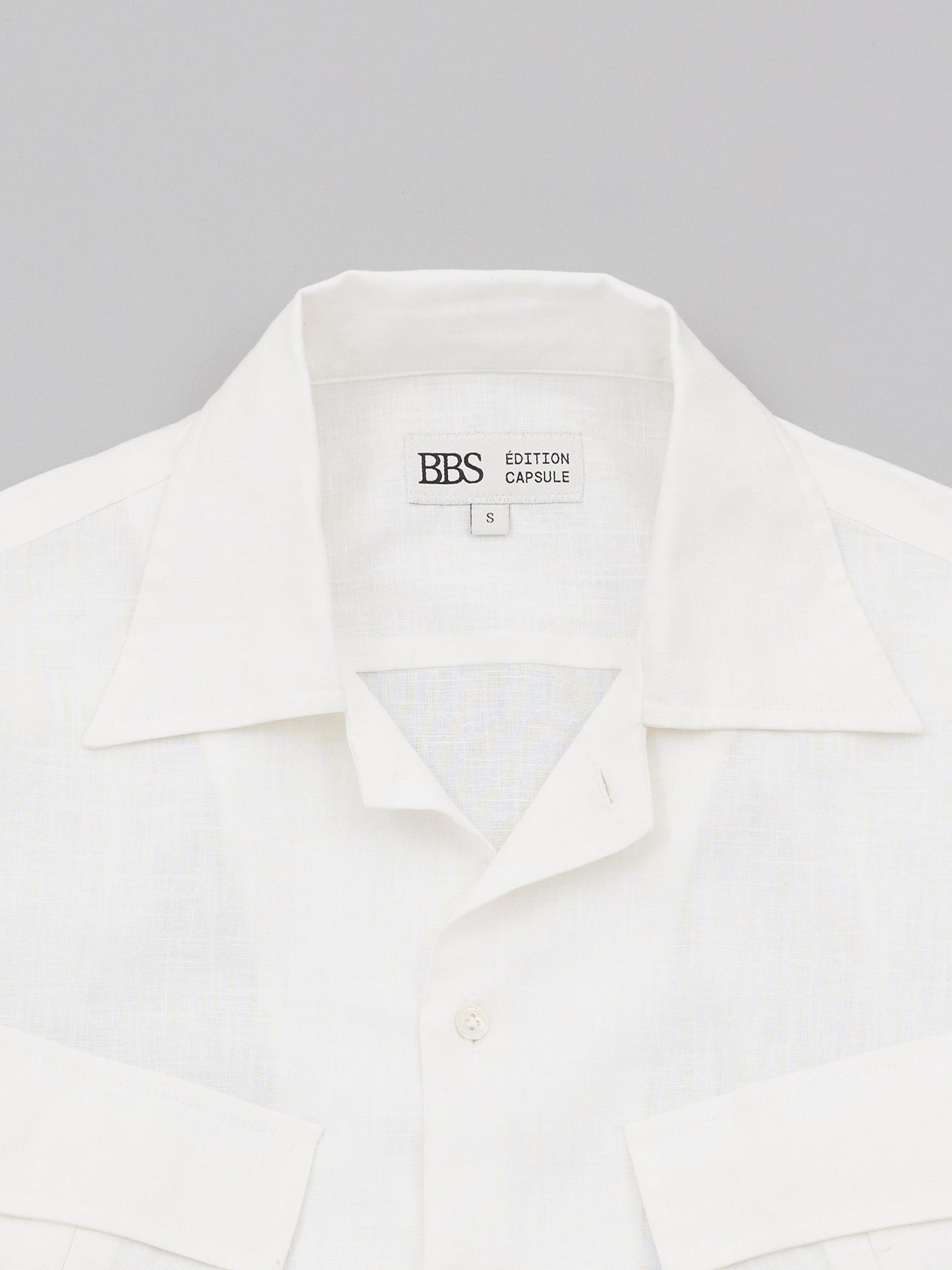 Jungle Shirt - White Linen