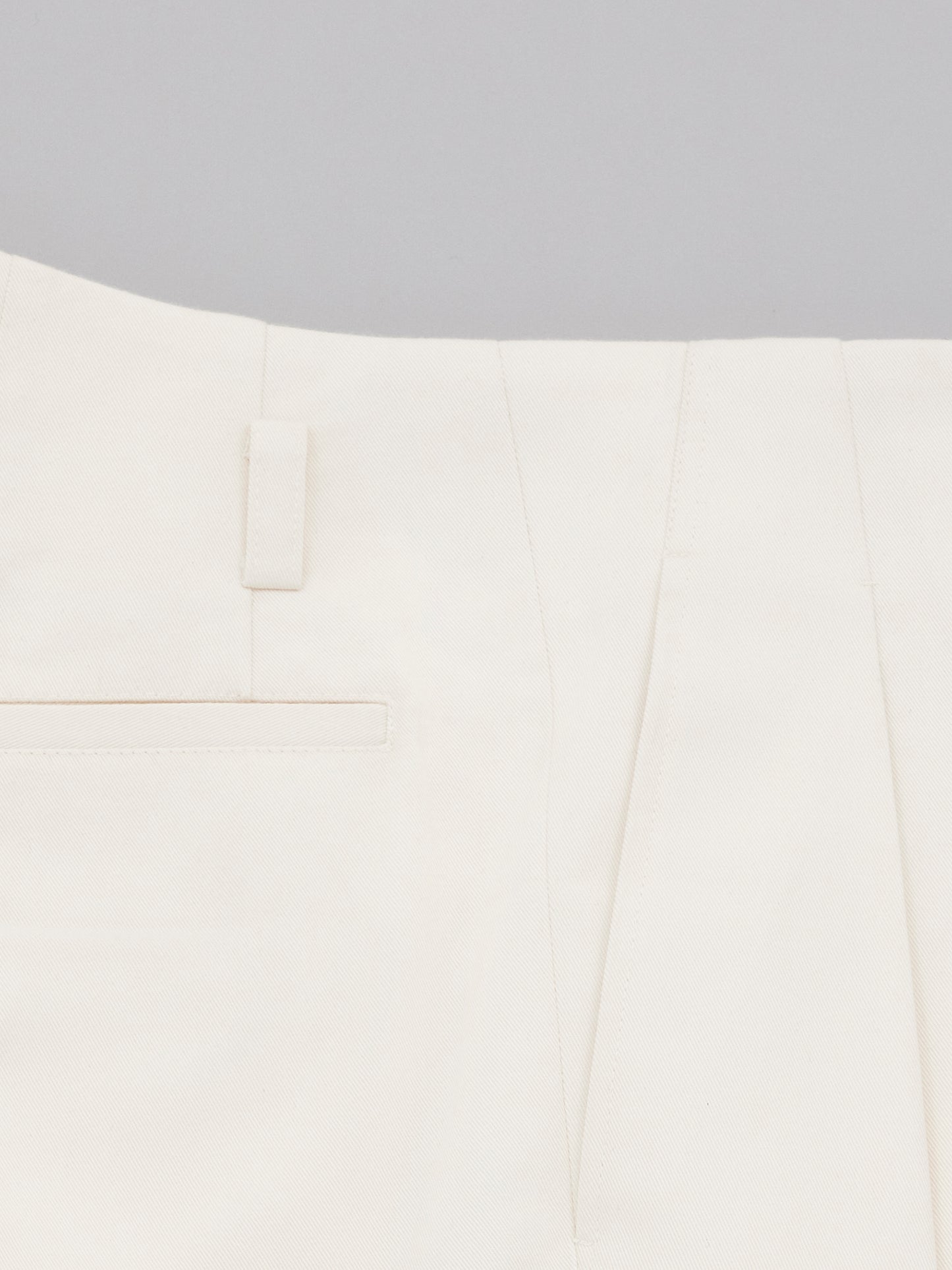 Hollywood Cotton Trousers - Off White