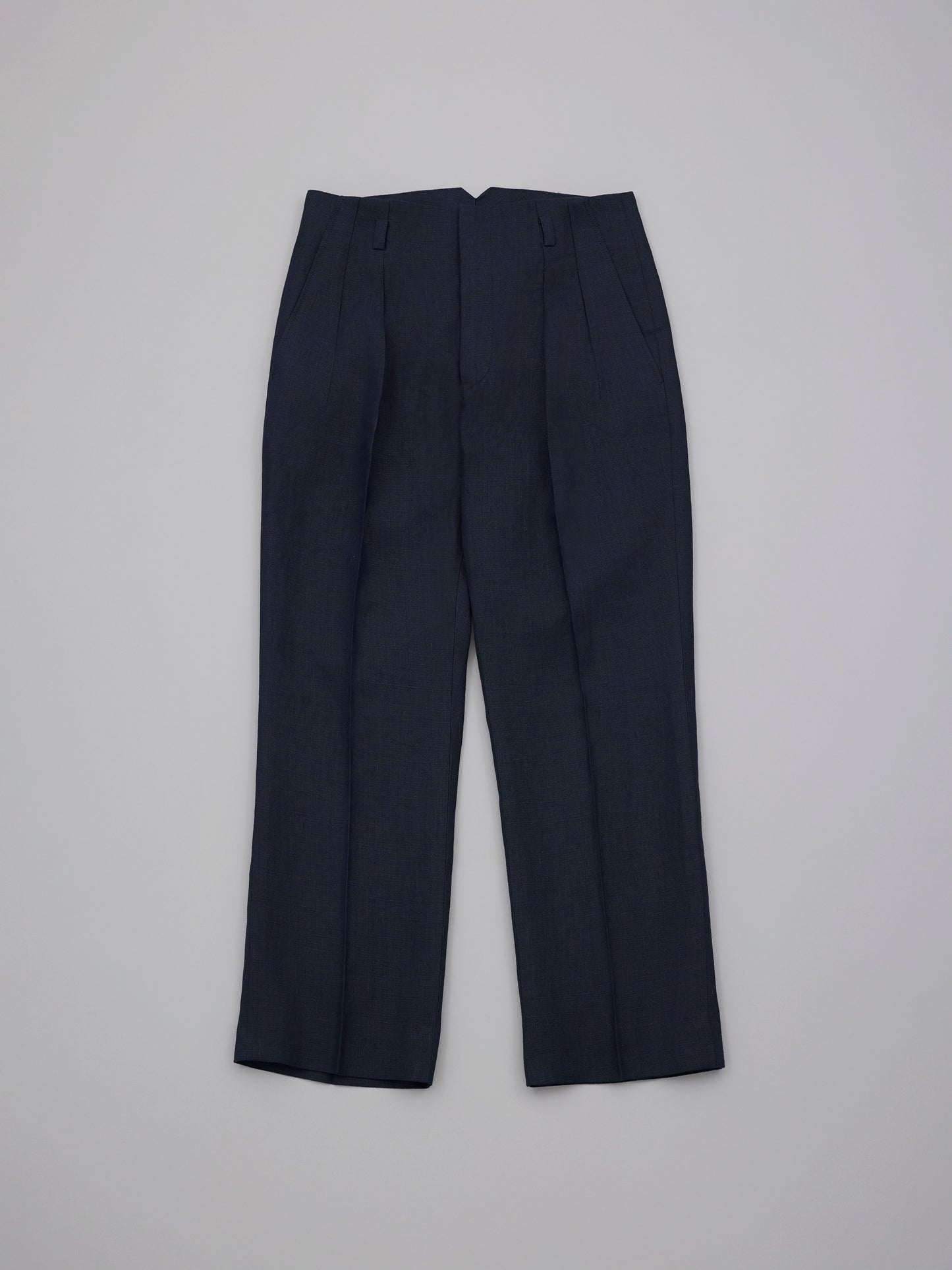 Hollywood Linen Trousers - Navy