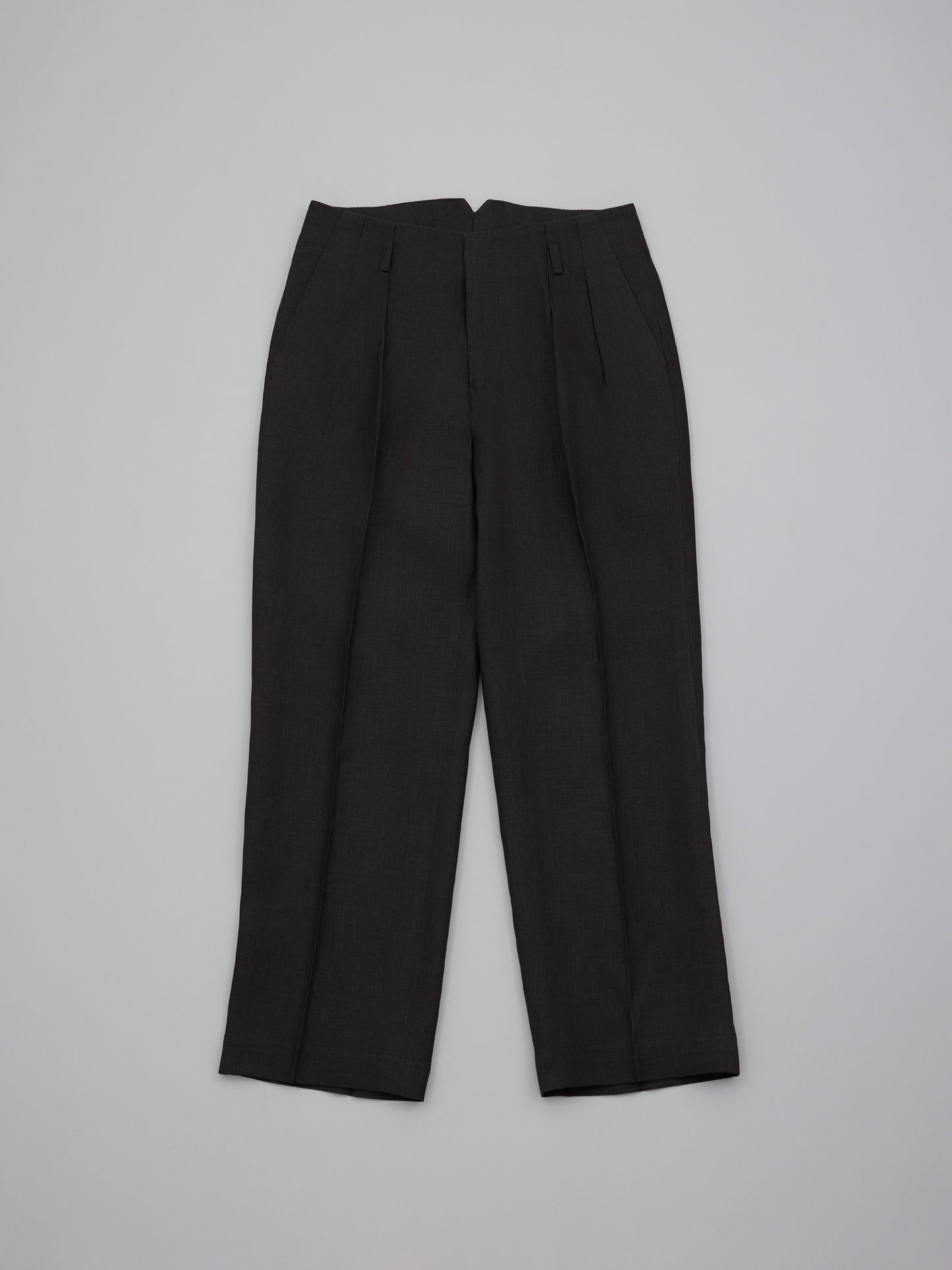 Hollywood Linen Trousers - Black
