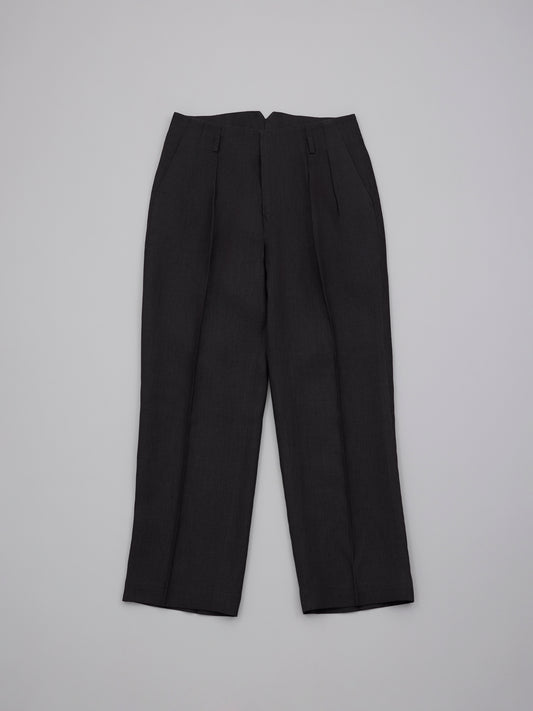 Hollywood Linen Trousers - Black