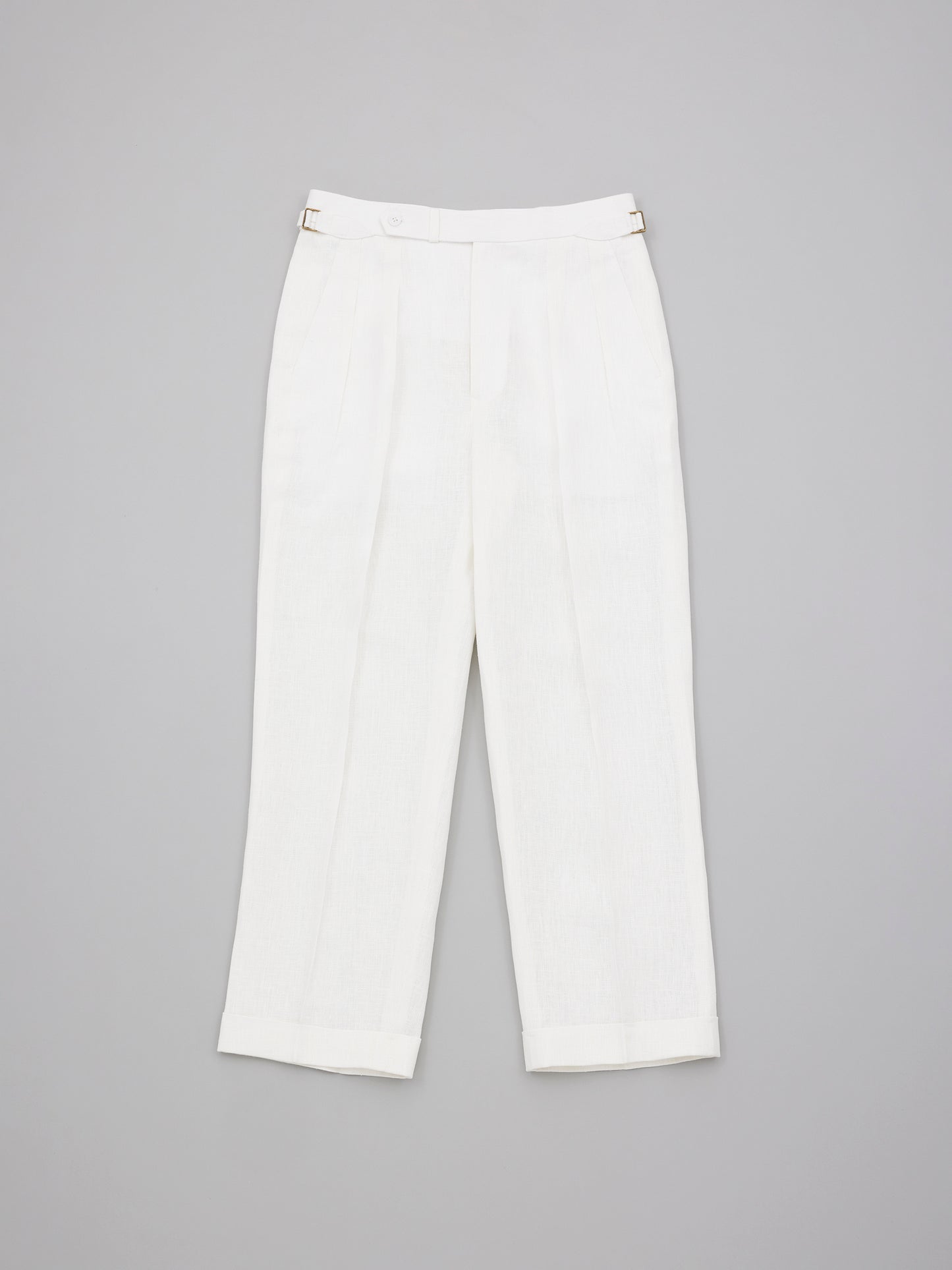 Leon Trousers - White Hemp