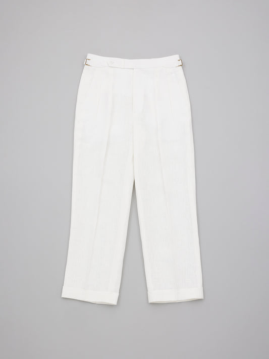 Leon Trousers - White Hemp