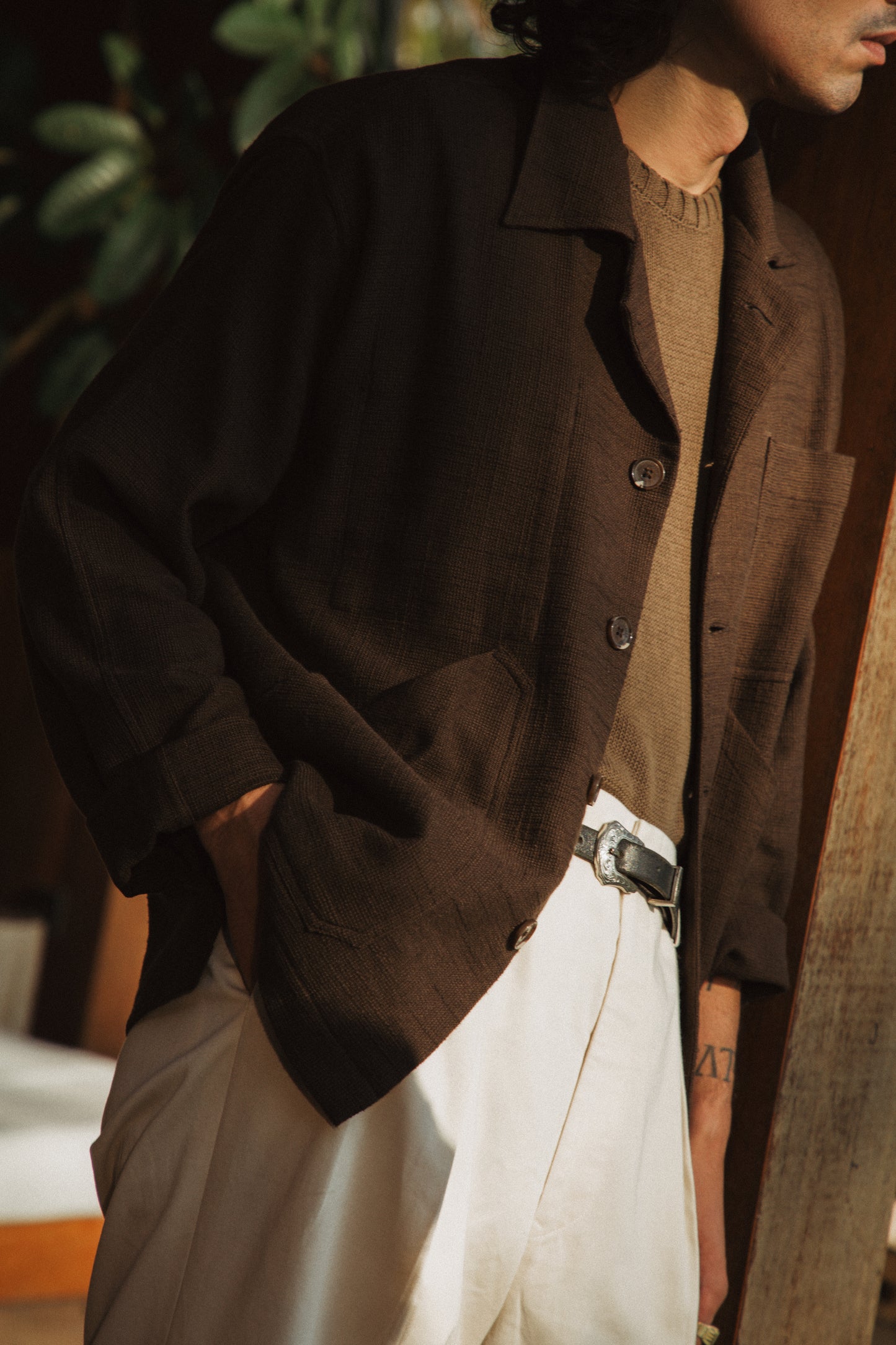 Workwear  Jacket - Tobacco Tatami