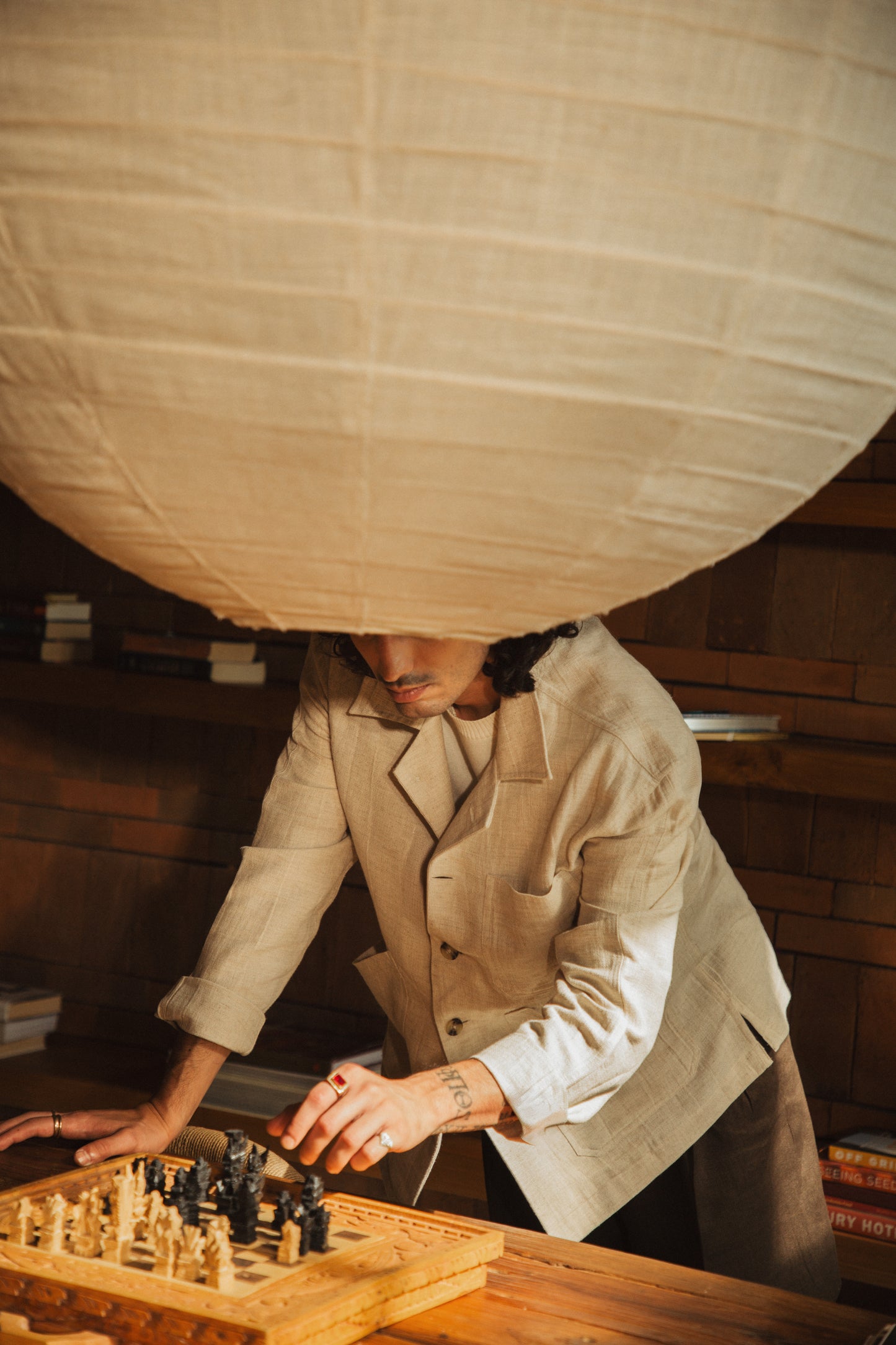 Workwear Jacket - Oat Japanese Gauze