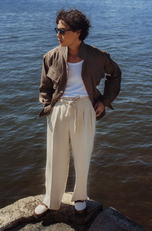 Jungle Jacket - Cocoa Hemp