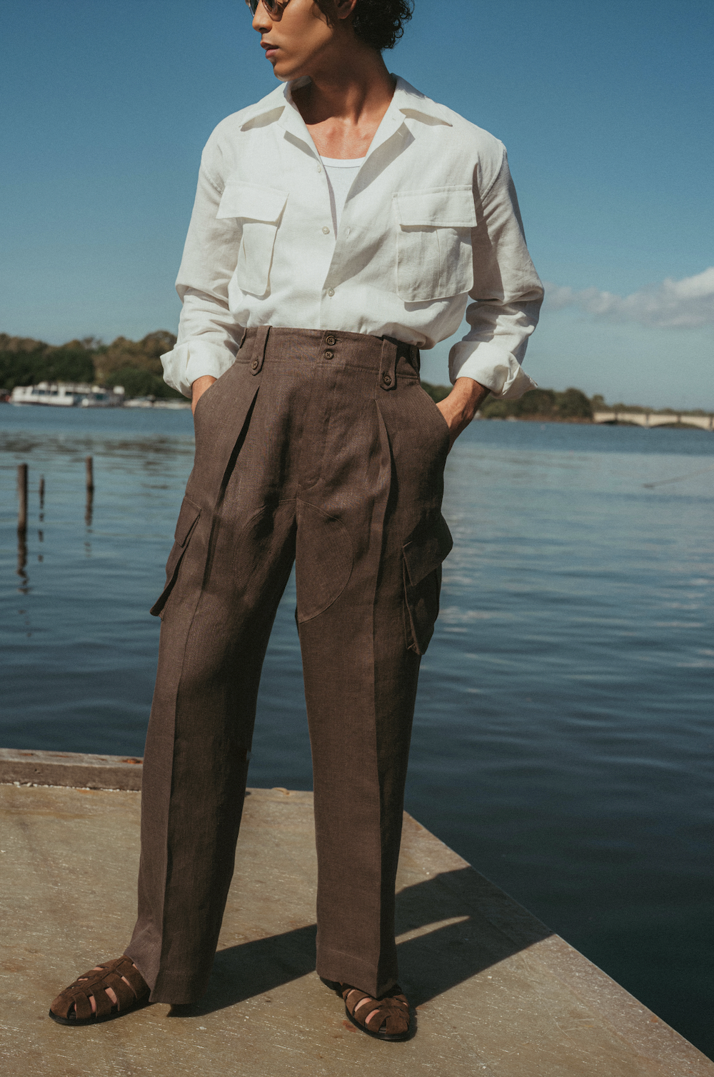 Fatigue Trousers - Cocoa Hemp