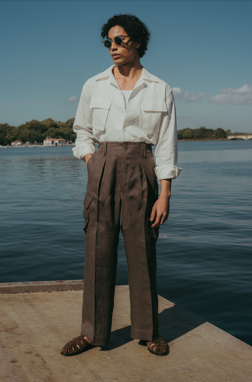 Fatigue Trousers - Cocoa Hemp