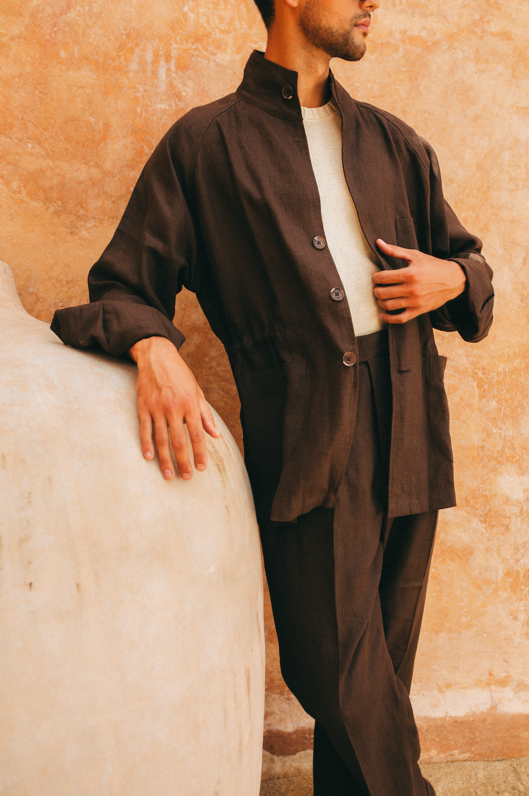 NOMADE Teba Jacket - Dark Brown