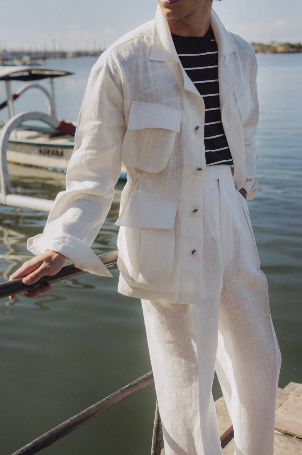 Jungle Jacket - White Hemp