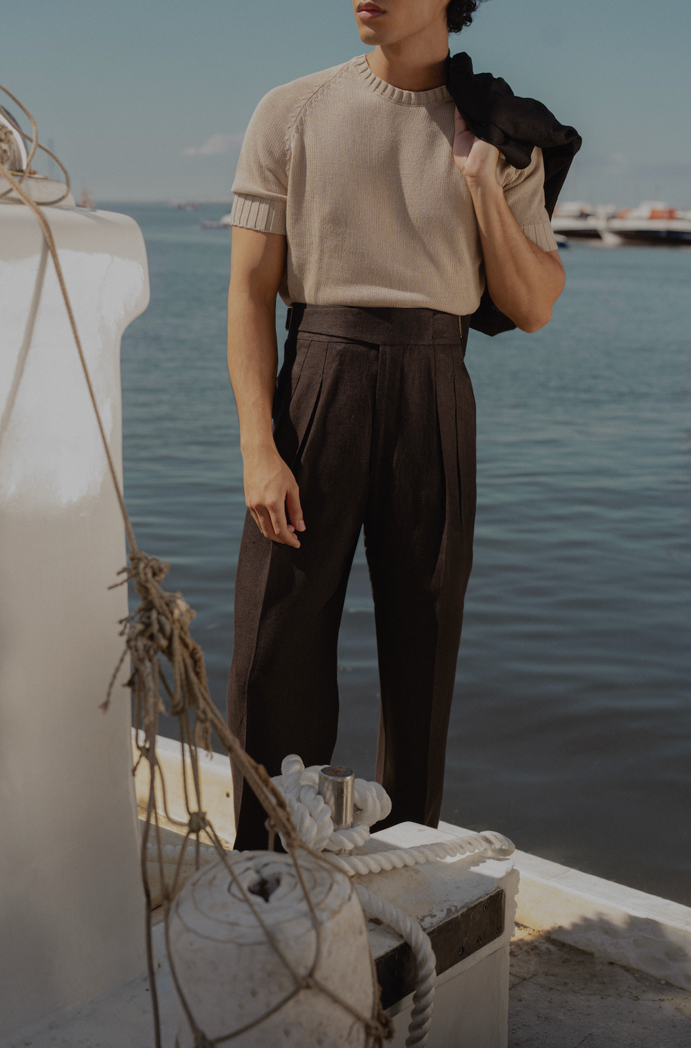 Gurkha Trousers - Black Hemp