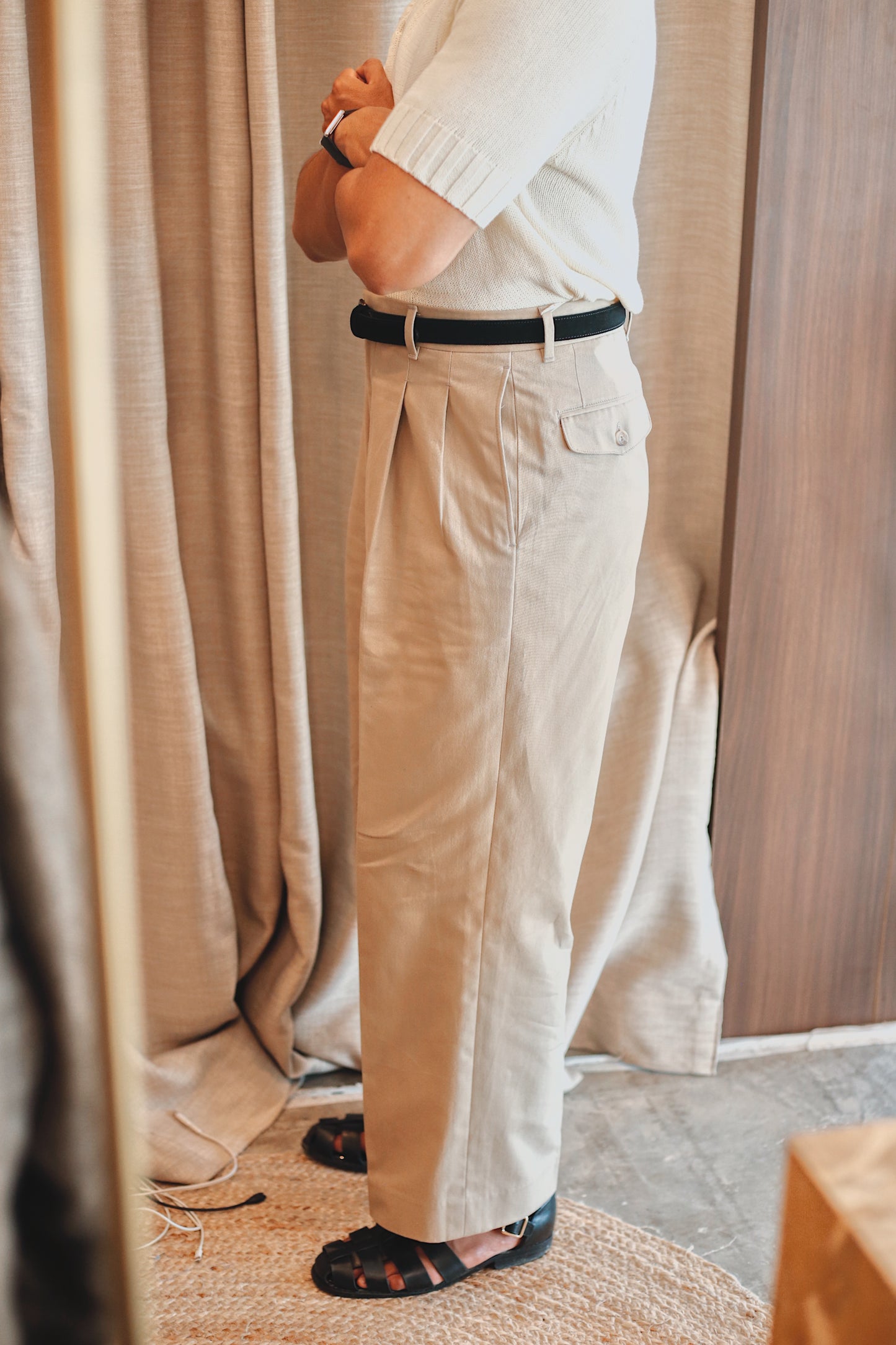 Renard Wide-Leg Trousers